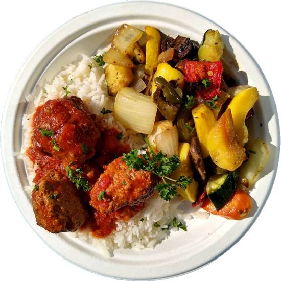 Order Cypriot Meatballs Plate food online from Athenian Grill store, Lexington on bringmethat.com