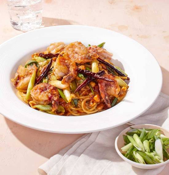 Order KUNG PAO SPAGHETTI food online from California Pizza Kitchen store, King of Prussia on bringmethat.com