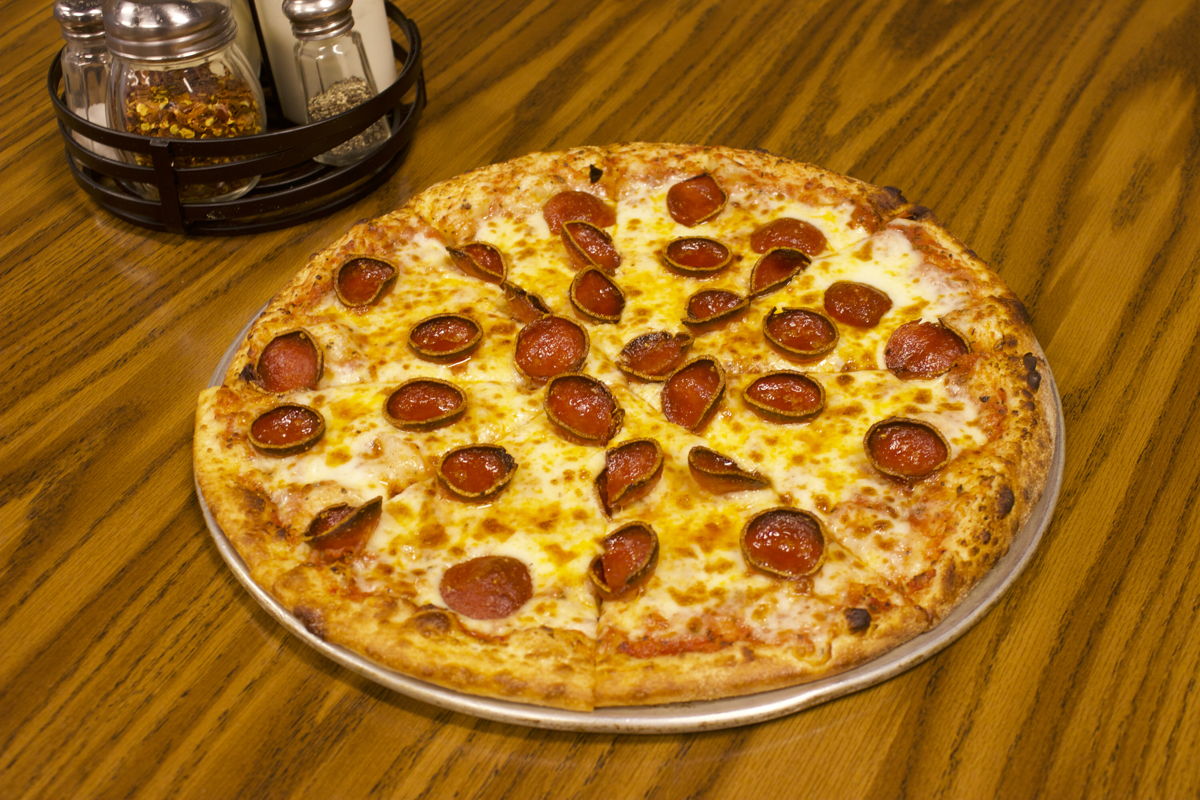 Order Meat Lovers Pizza food online from Ny Pizza store, Lincoln on bringmethat.com