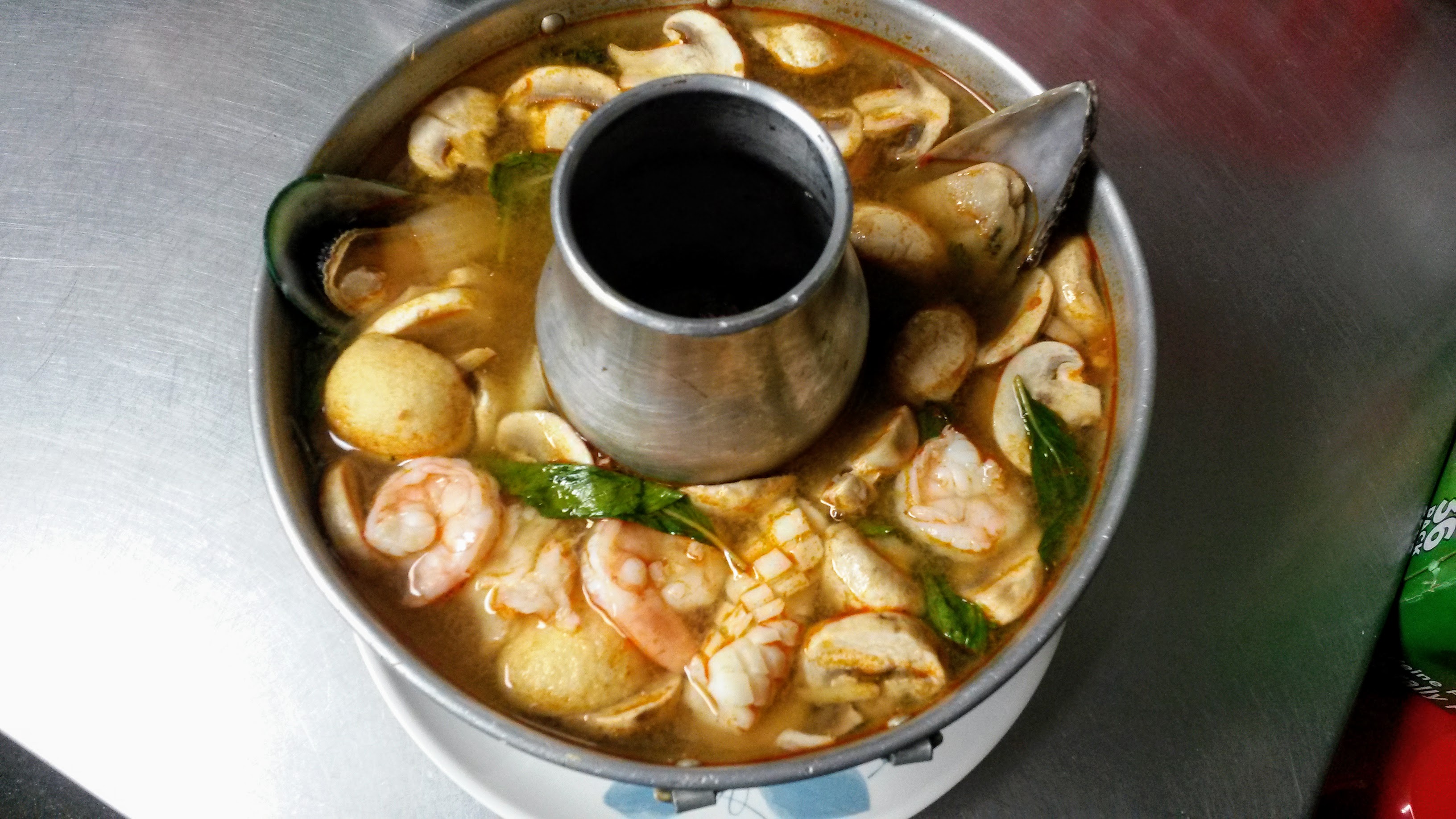 Order 19-21 Tom Yum Soup food online from Thai Nary BBQ store, Azusa on bringmethat.com