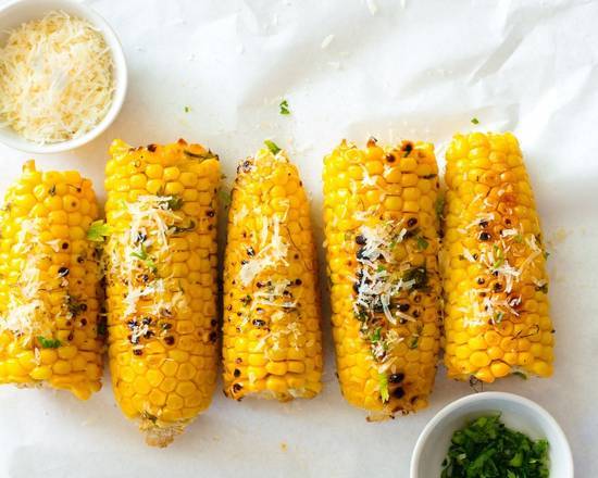 Order Flame-Grilled Corn on the Cob food online from The Chicken Dream store, Pleasanton on bringmethat.com