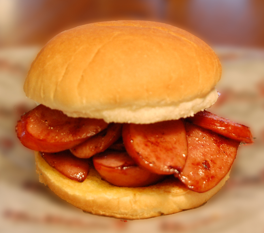 Order Regular Smoked Sausage Sandwich food online from Bar-B-Cutie Smokehouse store, Mcallen on bringmethat.com