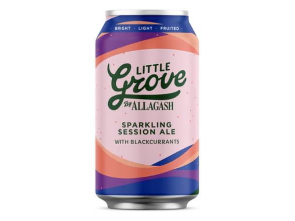 Order Allagash Little Grove Blackcurrant Sparkling Session Ale - 6x 12oz Cans food online from Wine Expo store, Santa Monica on bringmethat.com