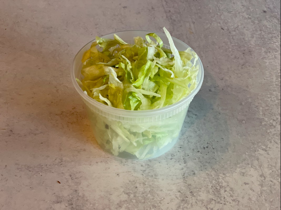 Order lrg shredded lettuce side food online from Taco Bamba store, Arlington on bringmethat.com