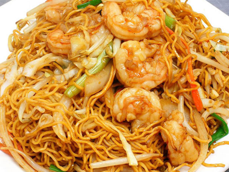 Order C2. Shrimp Lo Mein food online from Hunan Wok store, Croton-on-Hudson on bringmethat.com