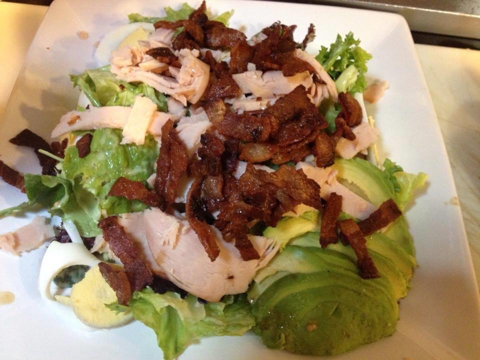 Order Cobb Salad food online from Royal Donut Cafe store, Burlingame on bringmethat.com