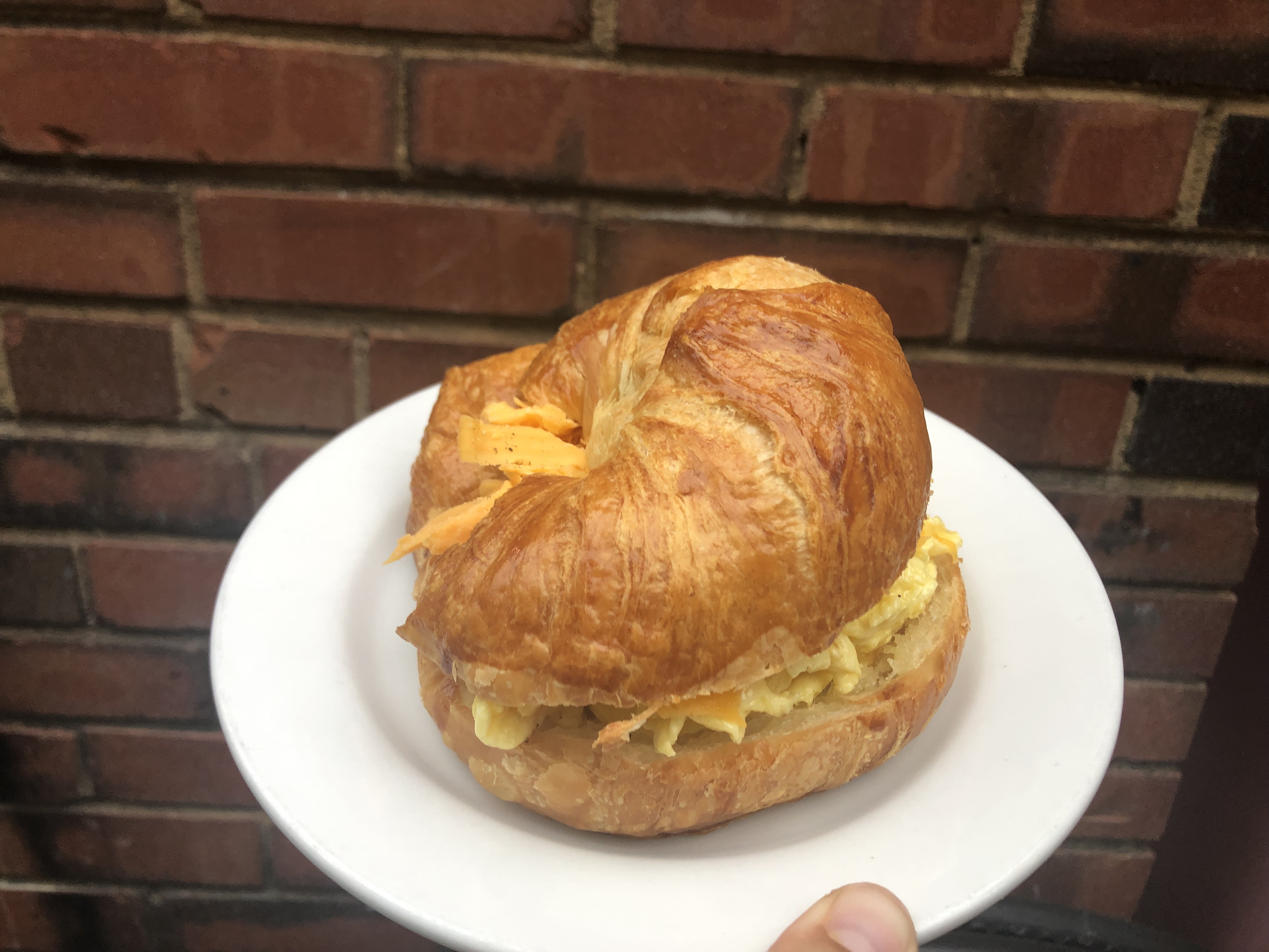 Order Egg and Cheese Croissant food online from Hereghty Heavenly Delicious store, Raleigh on bringmethat.com