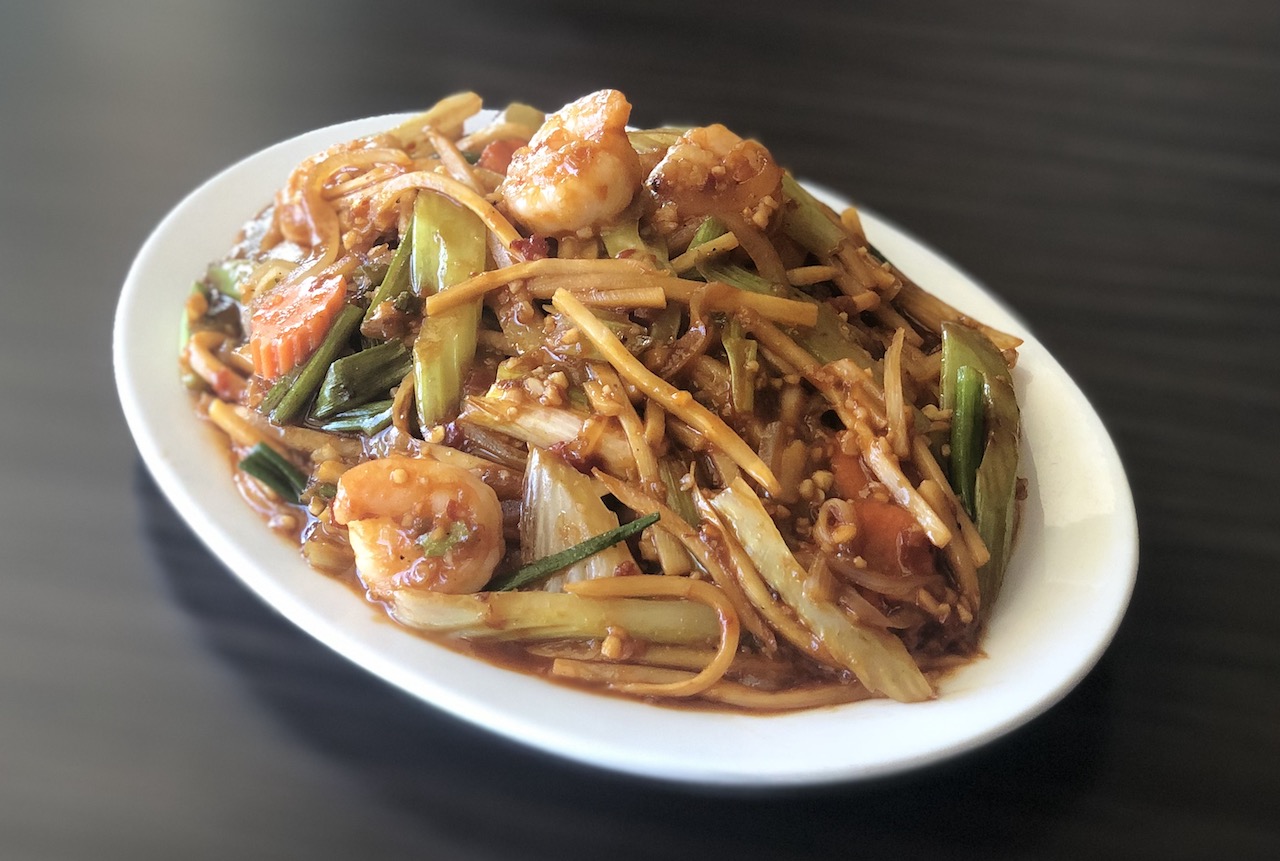 Order Sichuan Shrimp /鱼香虾 food online from Chef Tang store, Vista on bringmethat.com