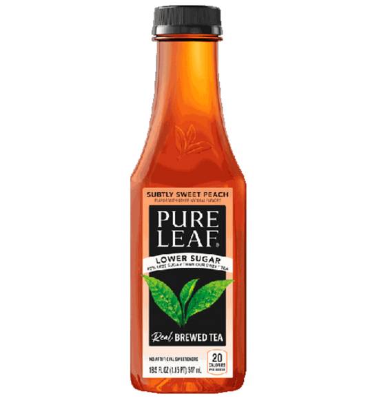 Order Lipton Pure Leaf Tea - Subtly Sweet Peach Tea food online from IV Deli Mart store, Goleta on bringmethat.com