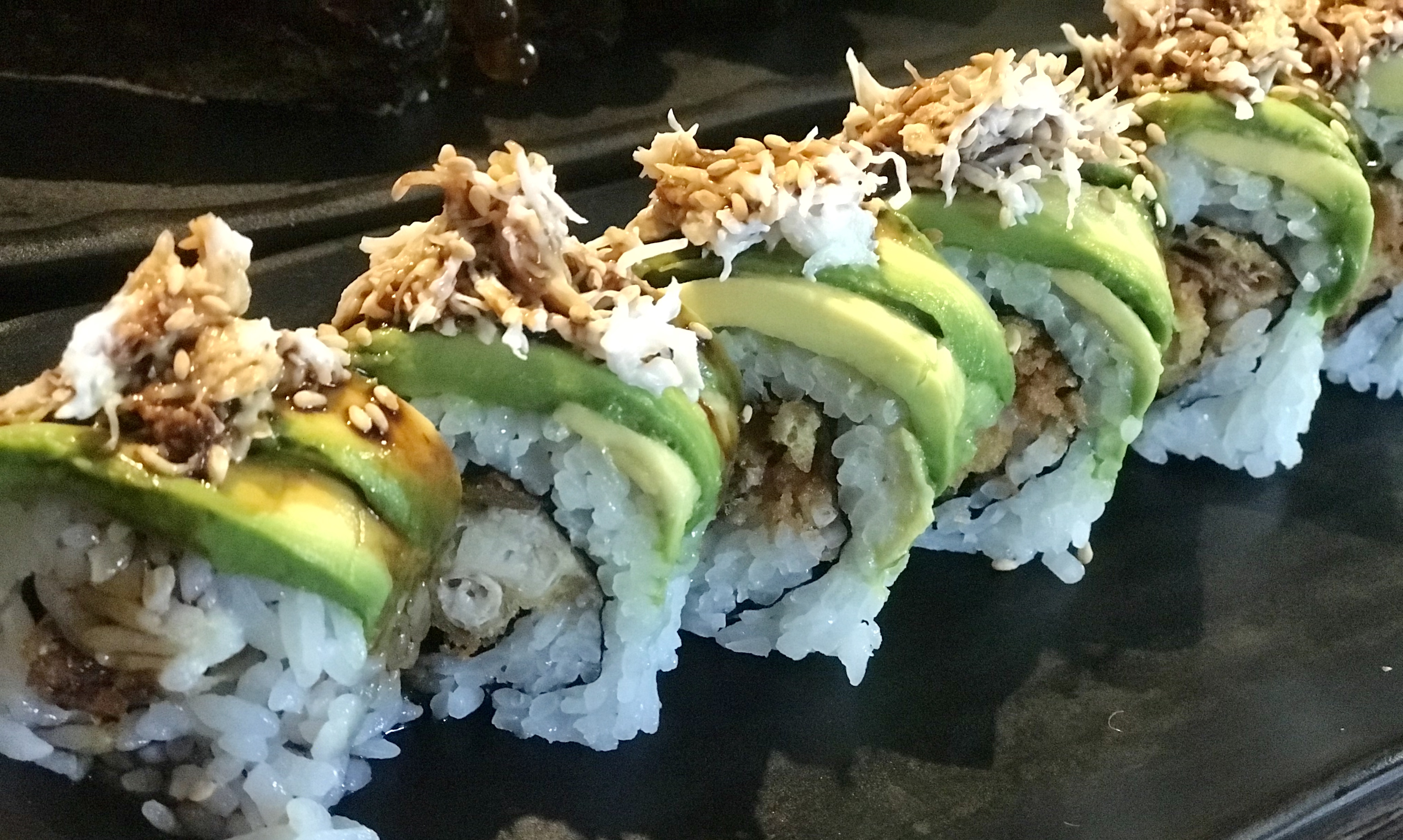Order 8 Piece Crab Lover Roll food online from Amami Sushi Bistro store, San Francisco on bringmethat.com