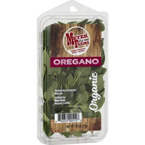 Order Meyer Farms · Organic Oregano (0.8 oz) food online from Jewel-Osco store, Arlington Heights on bringmethat.com