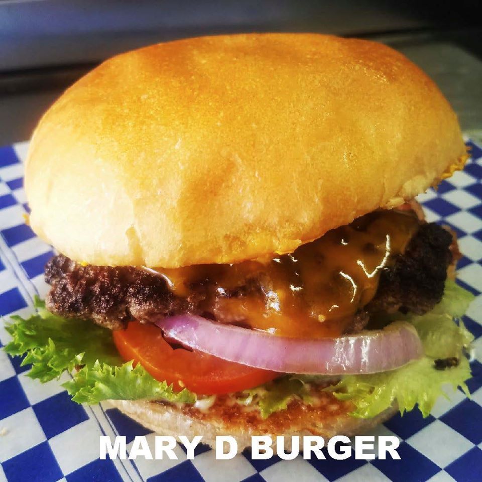 Order The Mary D Burger food online from Bayou City Eats store, Houston on bringmethat.com