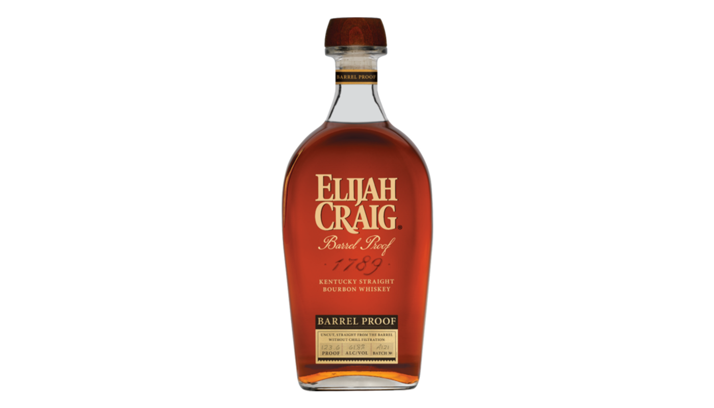 Order ✨ ECBP Elijah Craig BARREL PROOF Kentucky Straight Bourbon Whiskey 12 Year (63.6% ABV) food online from Orcutt Liquor & Deli store, Orcutt on bringmethat.com
