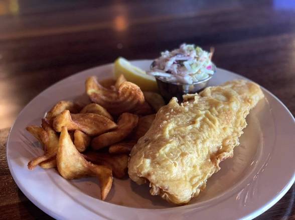 Order Fish N Chips food online from Cabaret Bar & Grille store, Ankeny on bringmethat.com