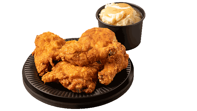 Order 4 Piece Dark Dinner food online from Pizza Ranch store, Grand Forks on bringmethat.com