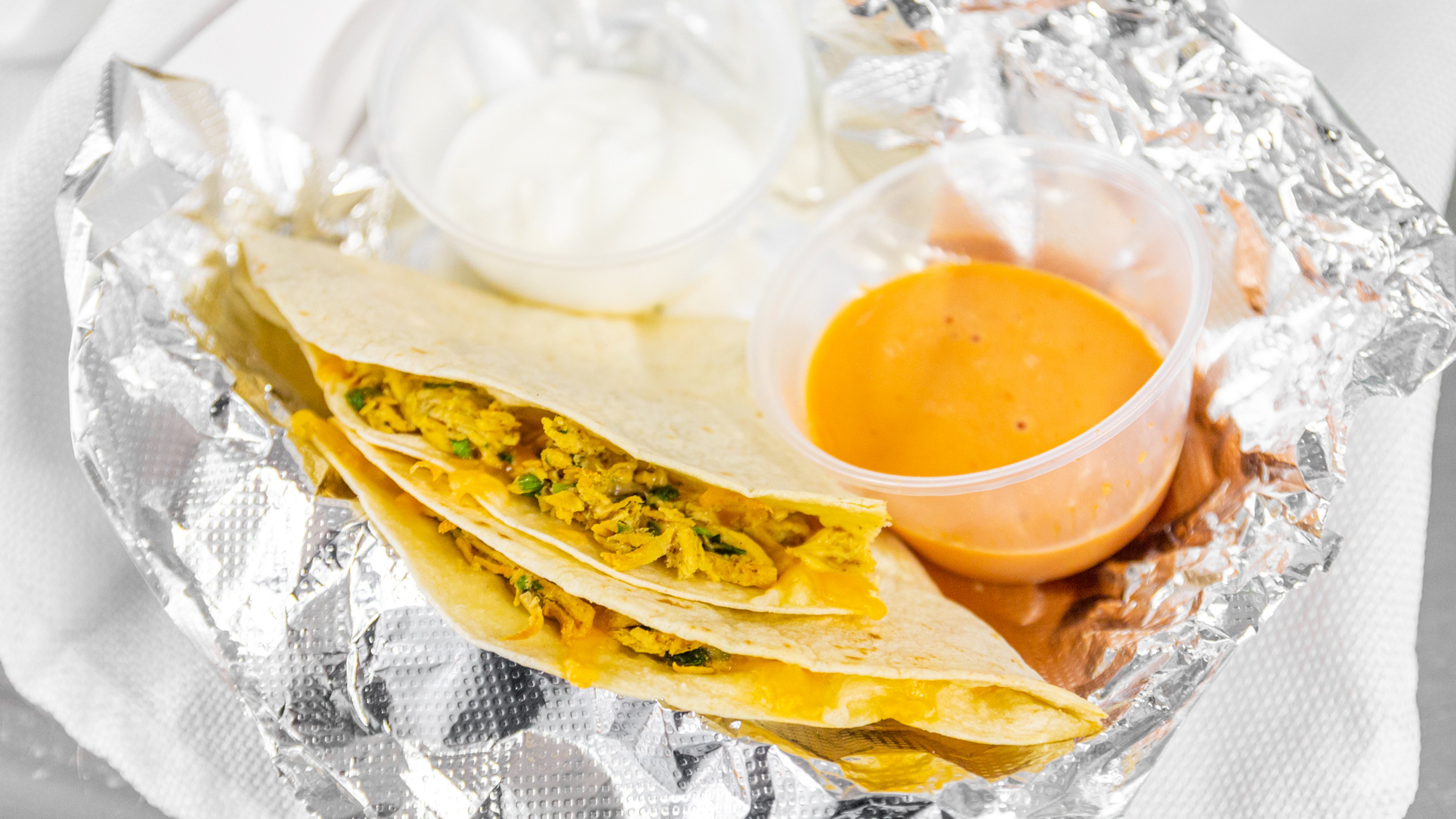 Order Quesadilla food online from Freakin Rican Mobile Kitchen store, Dayton on bringmethat.com