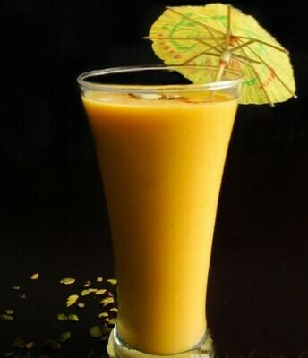 Order Mango Lassi food online from Peacock Indian Cuisine store, Plano on bringmethat.com