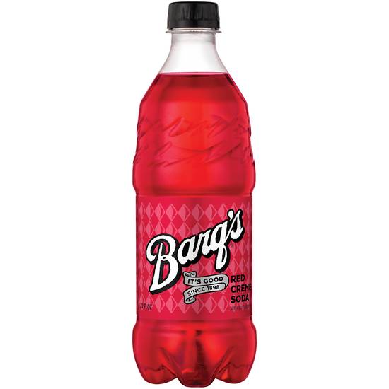 Order Barq's Red Creme Soda Soft Drink (20 oz) food online from Rite Aid store, Halethorpe on bringmethat.com