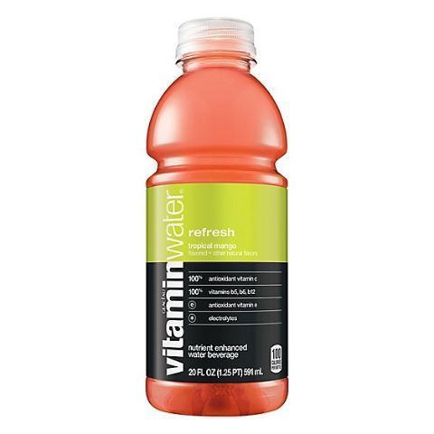 Order Vitamin Water Tropical Mango 20oz food online from 7-Eleven store, Las Vegas on bringmethat.com