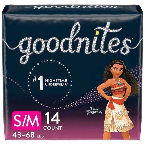 Order GoodNites Girls' Nighttime Bedwetting Underwear S/M - 14.0 ea food online from Walgreens store, CALLAHAN on bringmethat.com