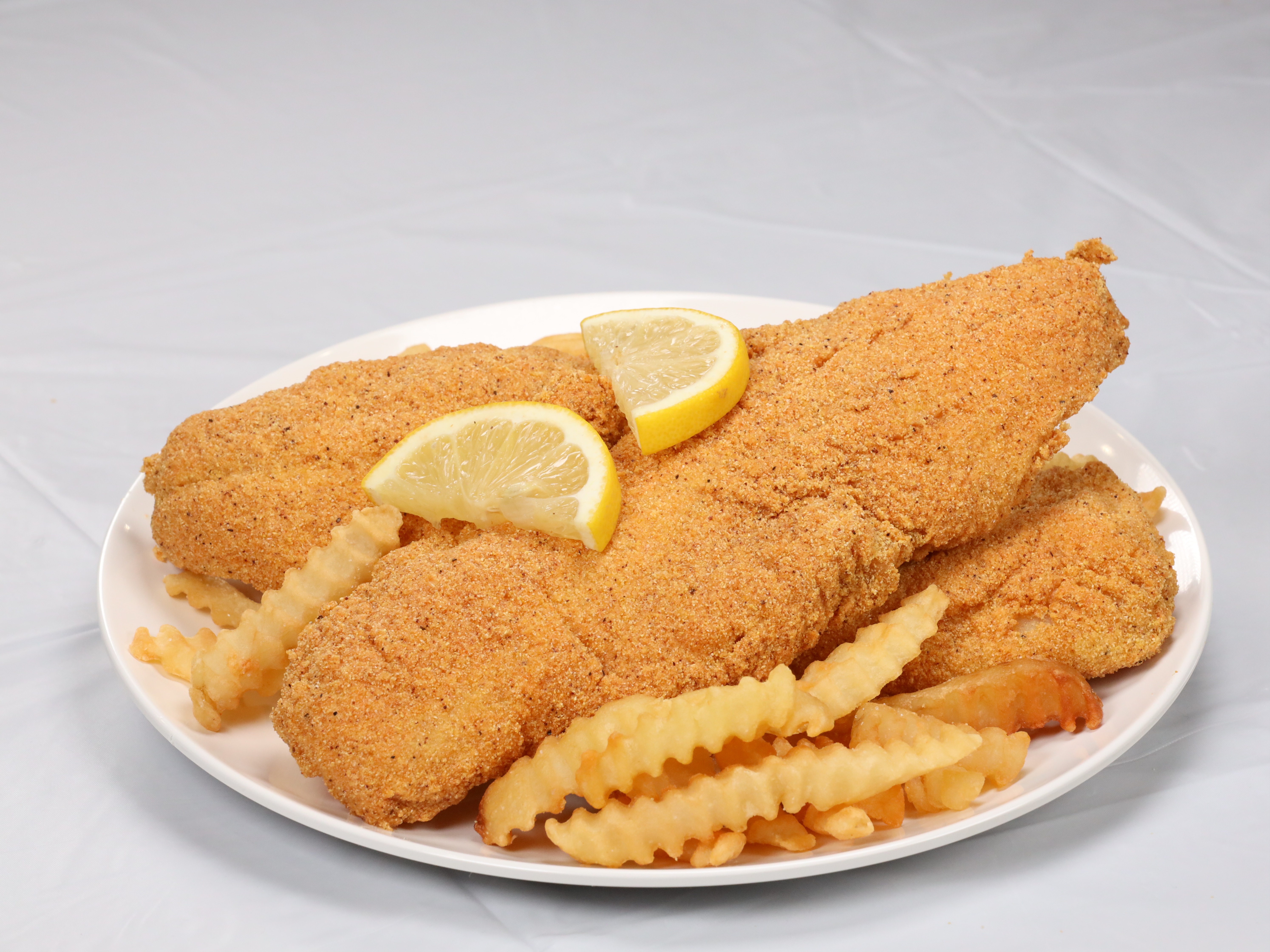 Order Orange Roughy Dinner food online from Sam Sylk Chicken And Fish store, Euclid on bringmethat.com