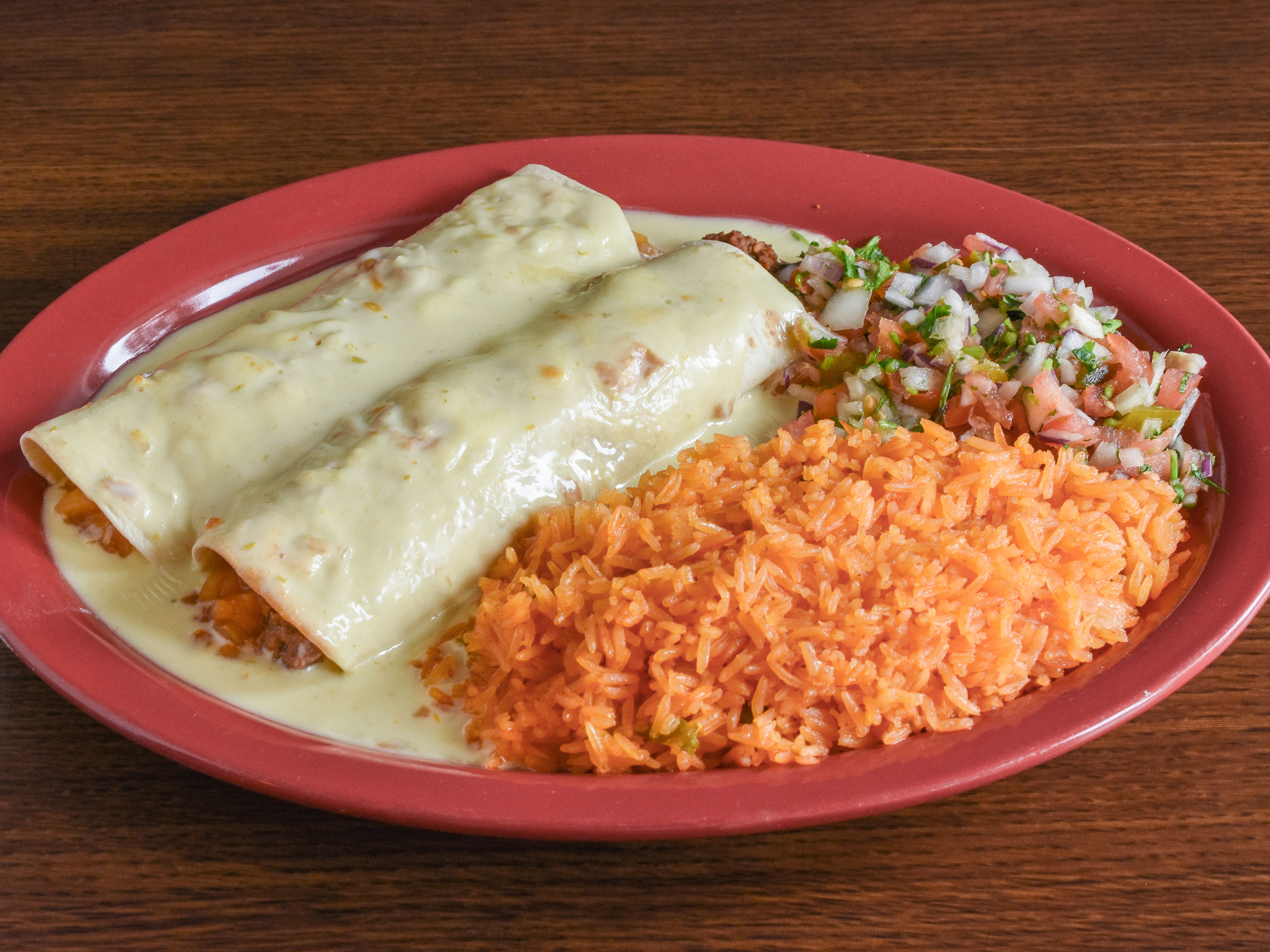 Order Burritos Texano food online from MI Jalisco Family Mexican Restaurant store, Richmond on bringmethat.com