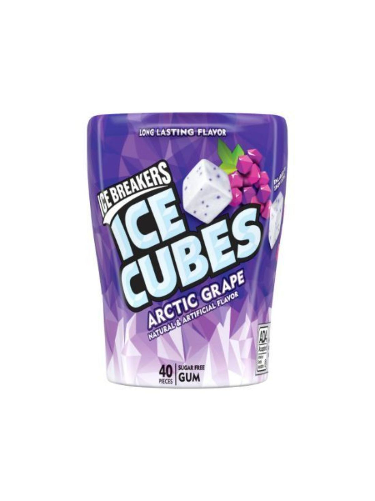 Order Ice Breakers Arctic Grape Gum (3.24 oz) food online from Stock-Up Mart store, Marietta on bringmethat.com
