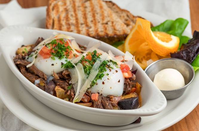 Order Natural Beef Hash food online from Urth Caffe 專覃 store, Santa Monica on bringmethat.com