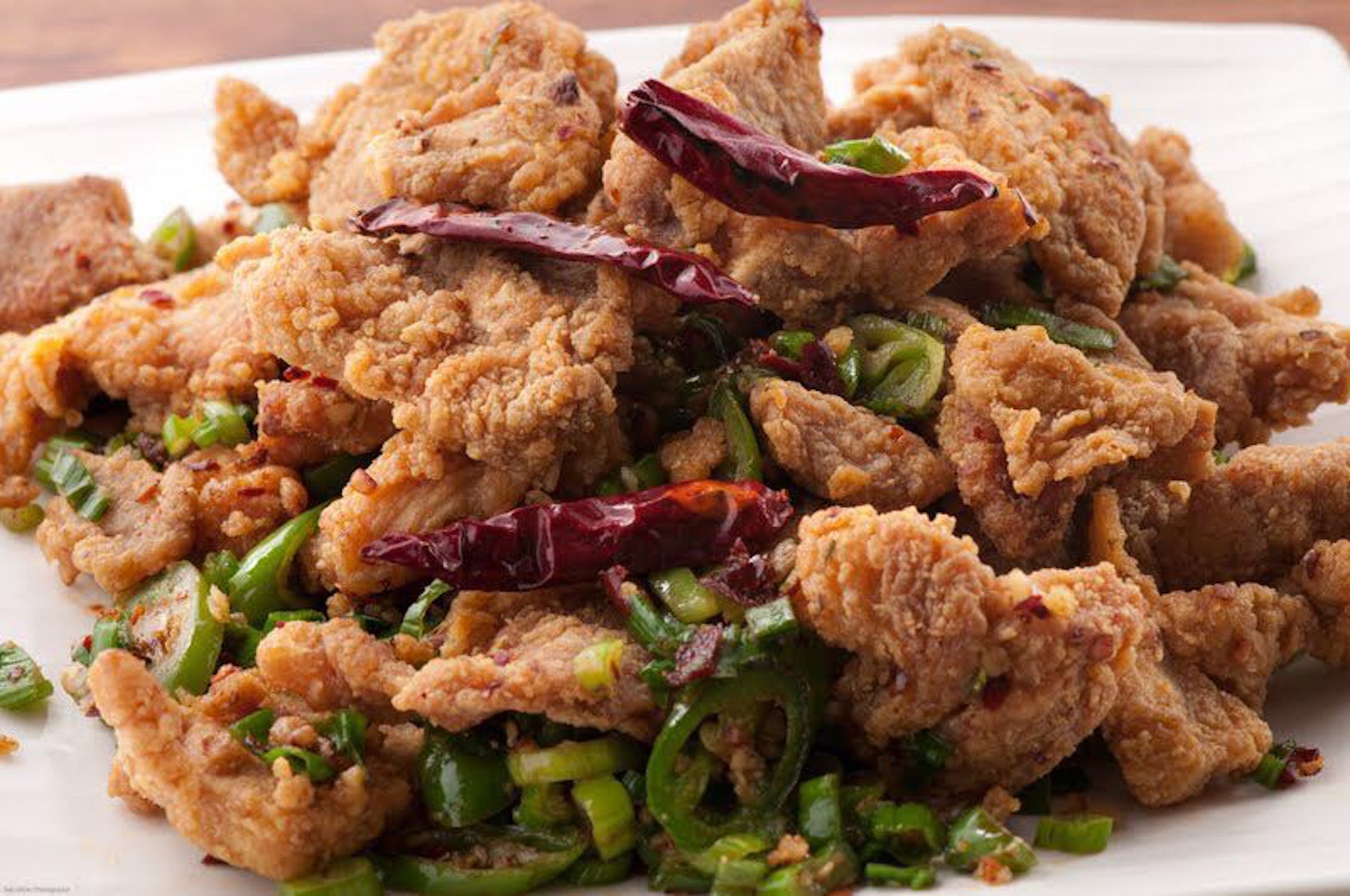 Order Salt and Pepper Pork Chop food online from China A Go Go store, Las Vegas on bringmethat.com