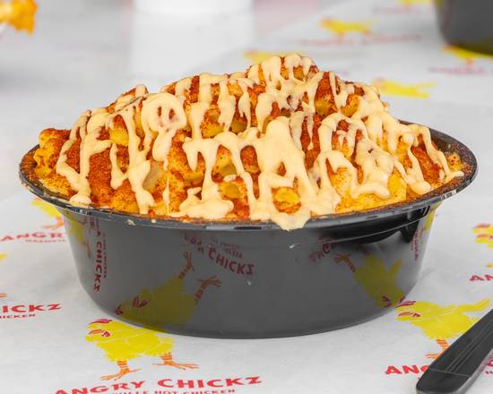 Order Loaded Mac & Cheese food online from Angry Chickz store, Fresno on bringmethat.com