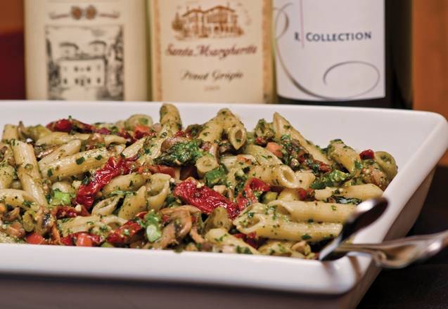 Order Penne Asparagus food online from Louises Trattoria store, Los Angeles on bringmethat.com