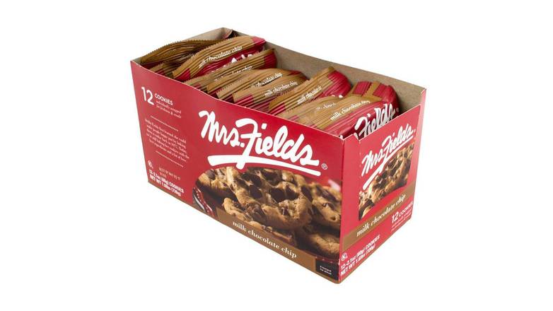 Order Mrs. Fields Cookie Semi-Sweet Chocolate Chip- 12 Ct food online from Trumbull Mobil store, Trumbull on bringmethat.com