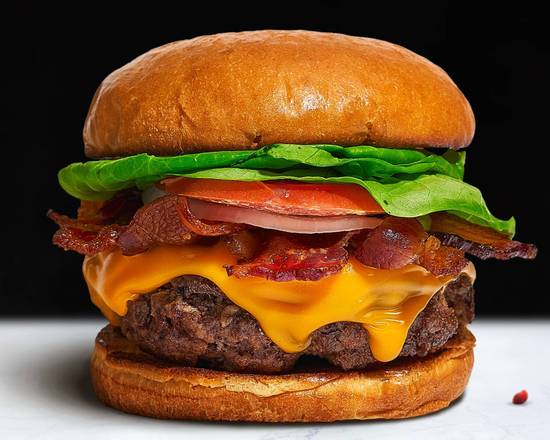 Order Babbling Bacon Burger food online from For The Bun Of It store, Austell on bringmethat.com