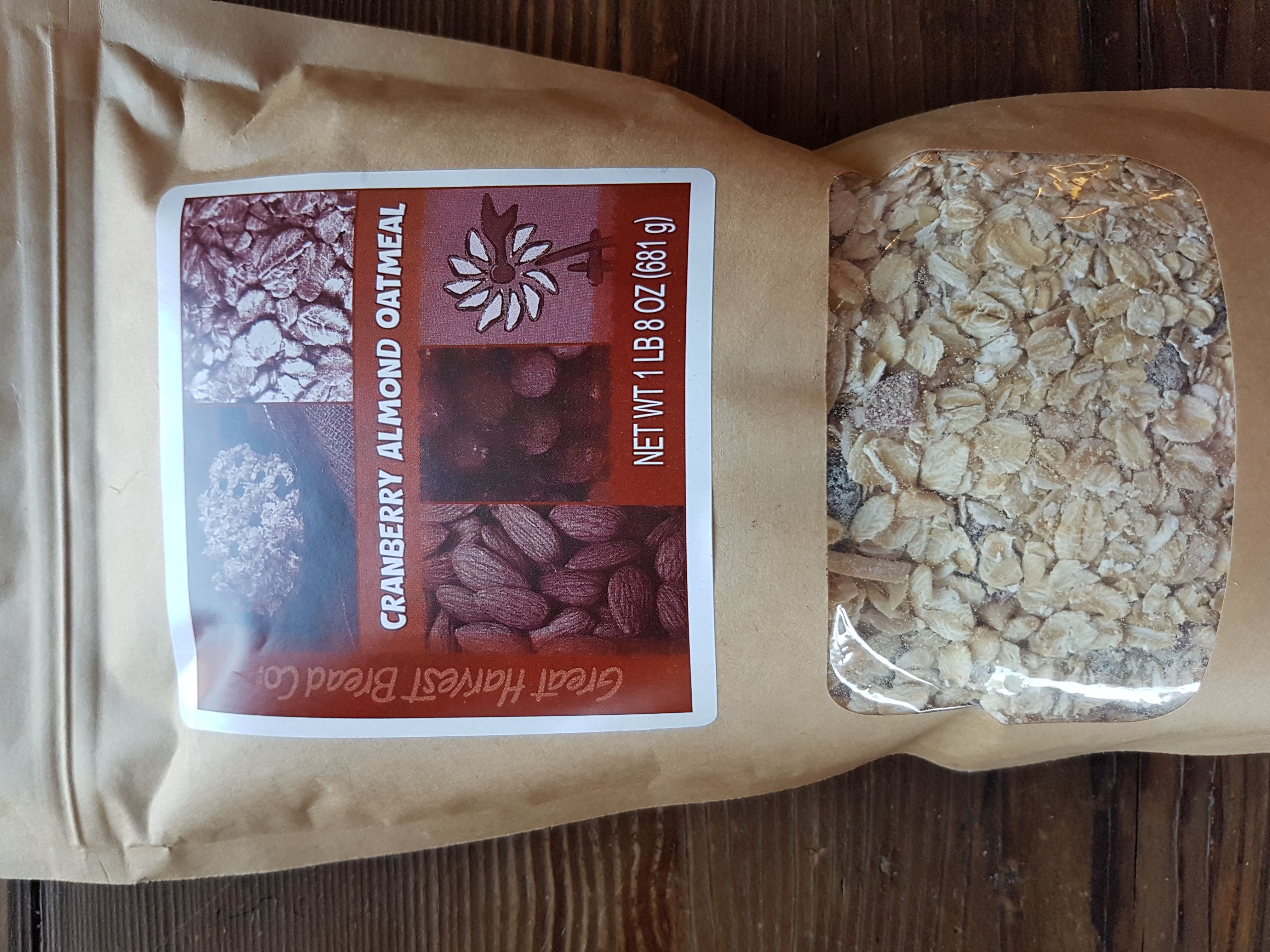 Order Cranberry Almond Oatmeal food online from Great Harvest Bread Co store, Henderson on bringmethat.com