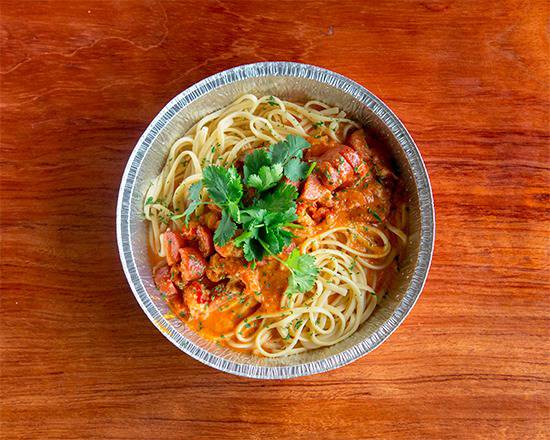 Order Crawfish Pasta food online from Nguyen's Kitchen store, South Gate on bringmethat.com