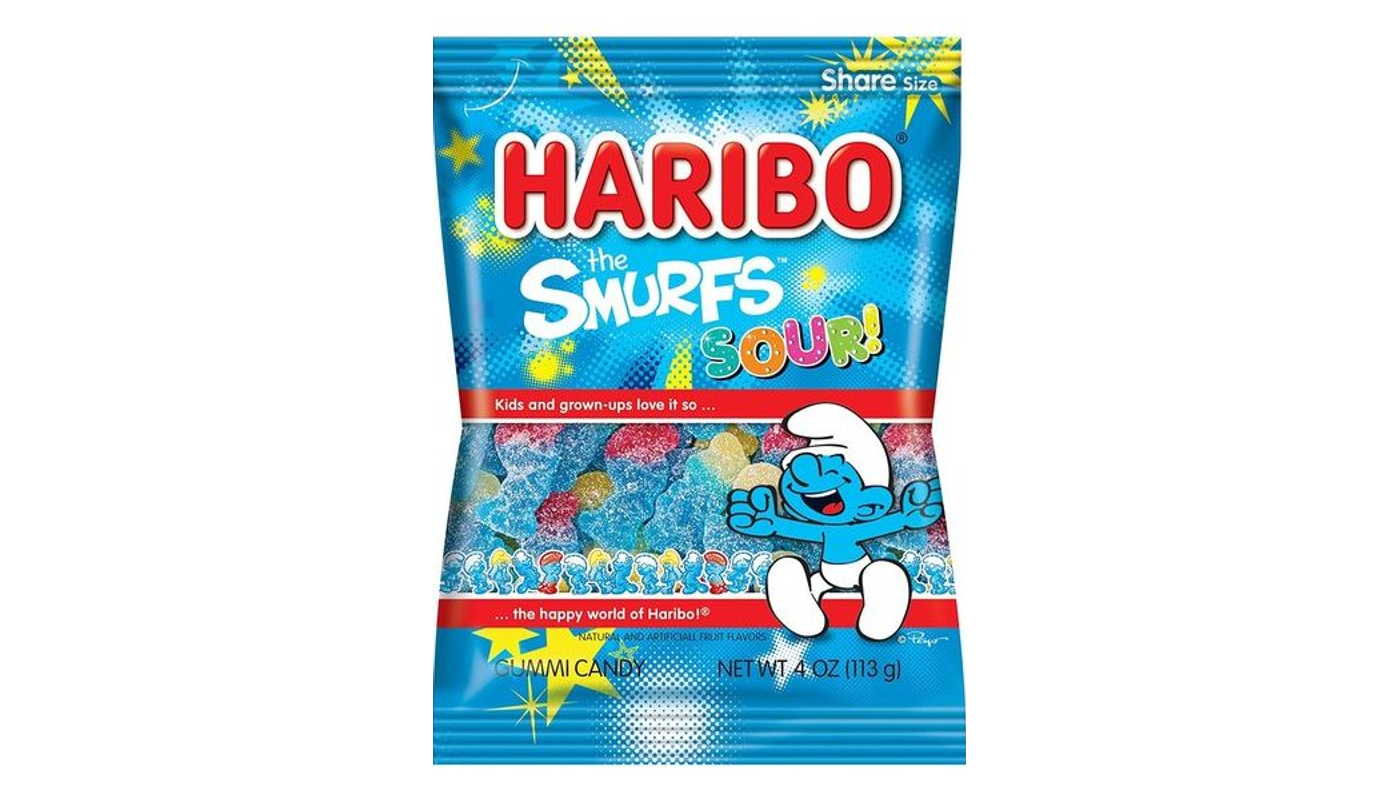 Order Haribo Candy Smurfs 4 oz food online from House Of Cigar & Liquor store, Redondo Beach on bringmethat.com