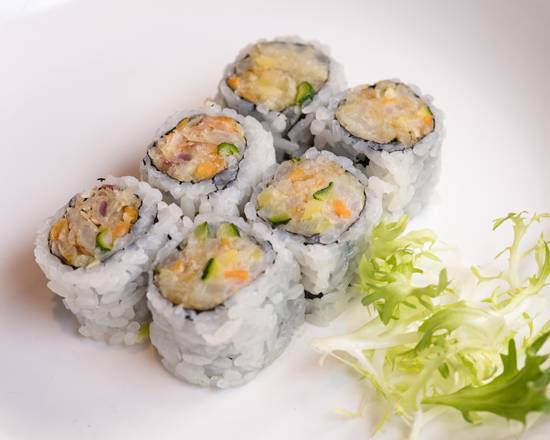 Order Mixed Vegetable Tempura Roll food online from Fushimi Japanese Cuisine store, Brooklyn on bringmethat.com