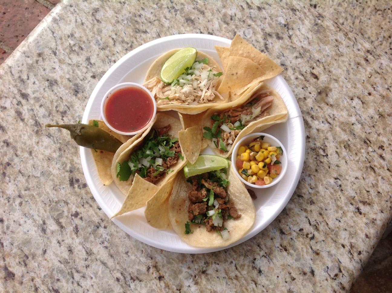 Order 4 Street Tacos Special food online from Burrito Factory store, Granada Hills on bringmethat.com
