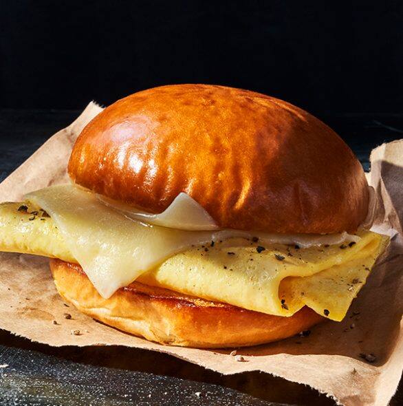 Order Scrambled Egg & Cheese On Brioche food online from Panera Bread store, Atlanta on bringmethat.com