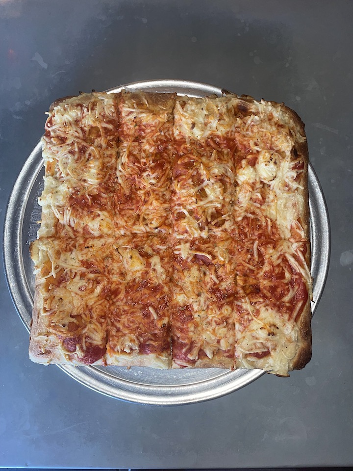 Order Vegan Sicilian Pizza food online from Purgatory Pizza store, Los Angeles on bringmethat.com