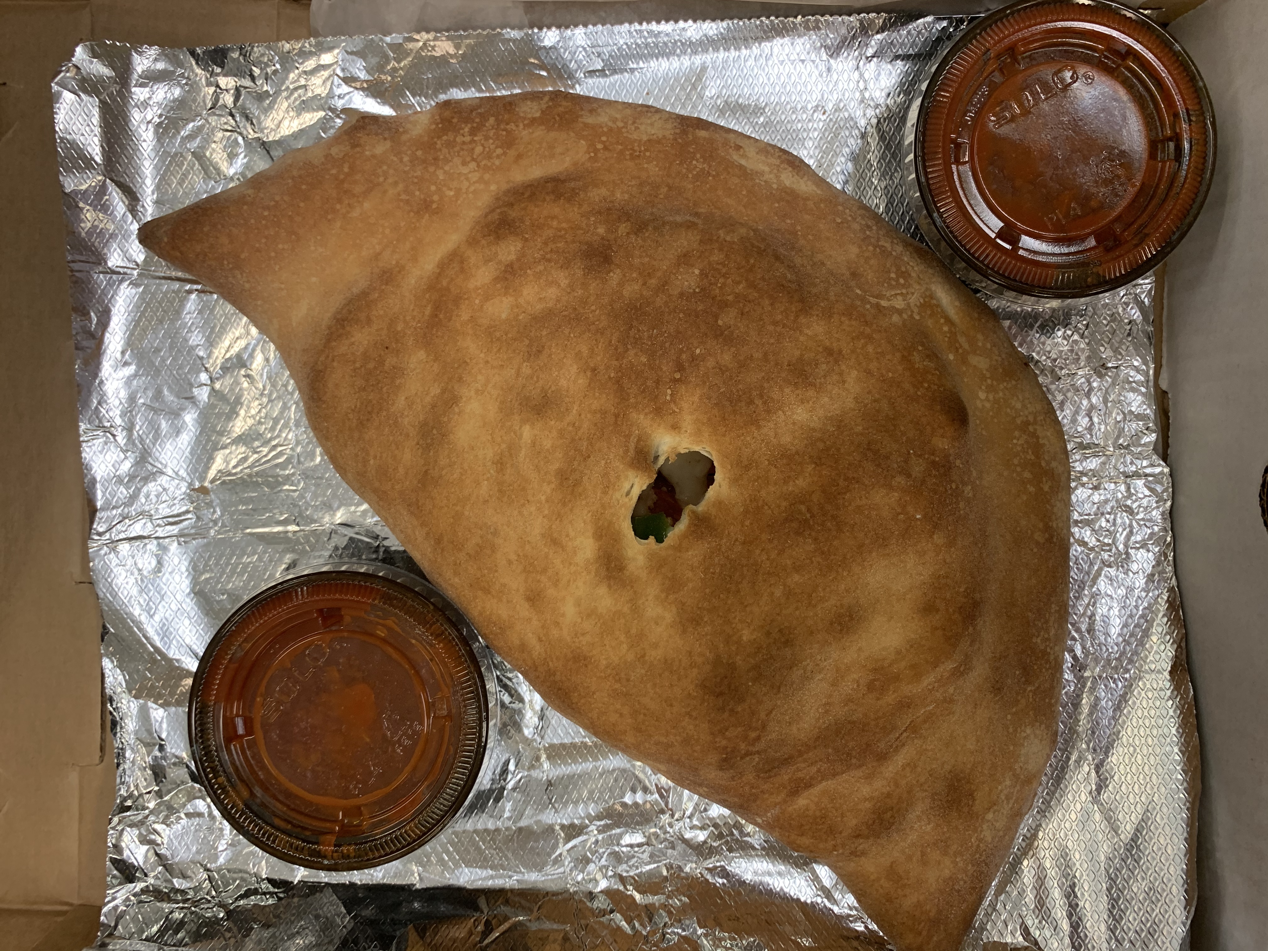 Order Calzone food online from Taste of Italy Pizzeria store, Vineland on bringmethat.com