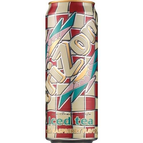 Order AriZona Sun Brewed Style Iced Tea with Raspberry Flavor, 23 OZ food online from Cvs store, GREEN BAY on bringmethat.com