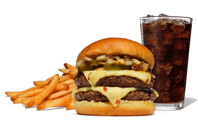 Order The Southwest Combo  food online from Hat Creek Burger Co. store, Buda on bringmethat.com