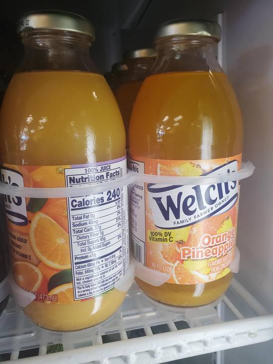 Order Welch Juices food online from Jamaican Cafe Cuisine store, Newark on bringmethat.com