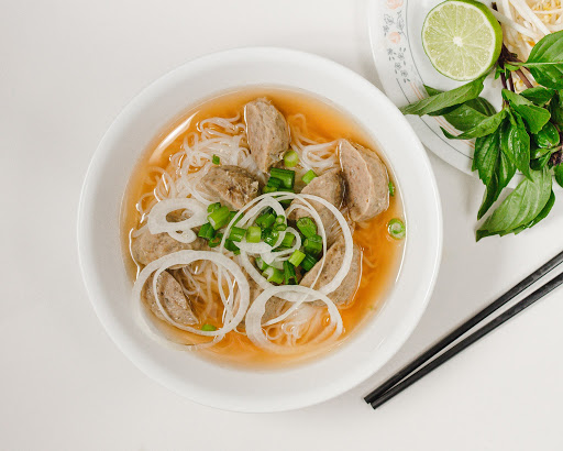 Order P2. Meatballs Pho food online from Pho & Grill store, Montgomery Village on bringmethat.com
