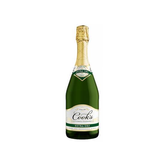 Order Cook's Extra Dry Champagne 750ml | 12% abv food online from Pink Dot store, Chino Hills on bringmethat.com