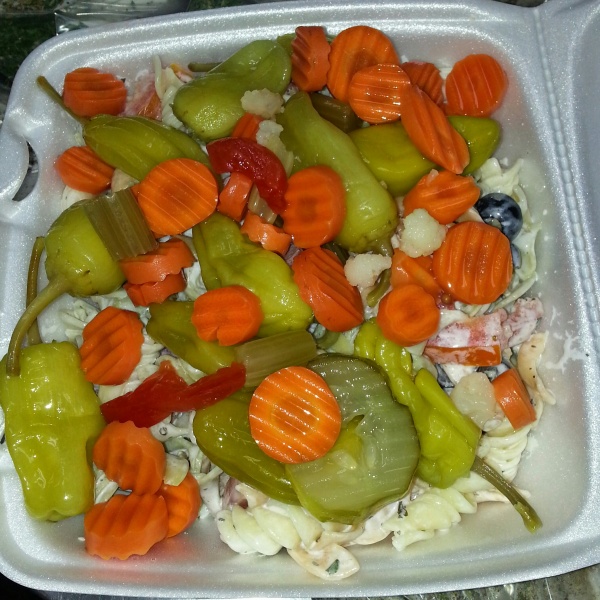 Order Pasta Salad LARGE food online from Guido Pizza & Pasta store, Van Nuys on bringmethat.com