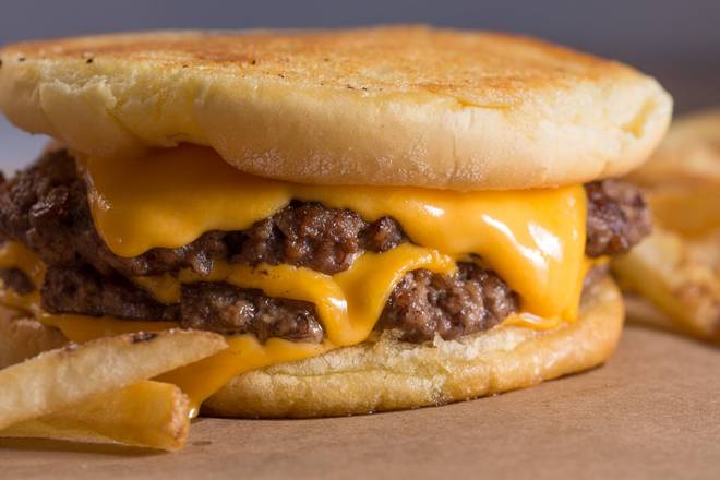 Order CHEEEESY BURGER  food online from Wayback Burgers store, Dover on bringmethat.com