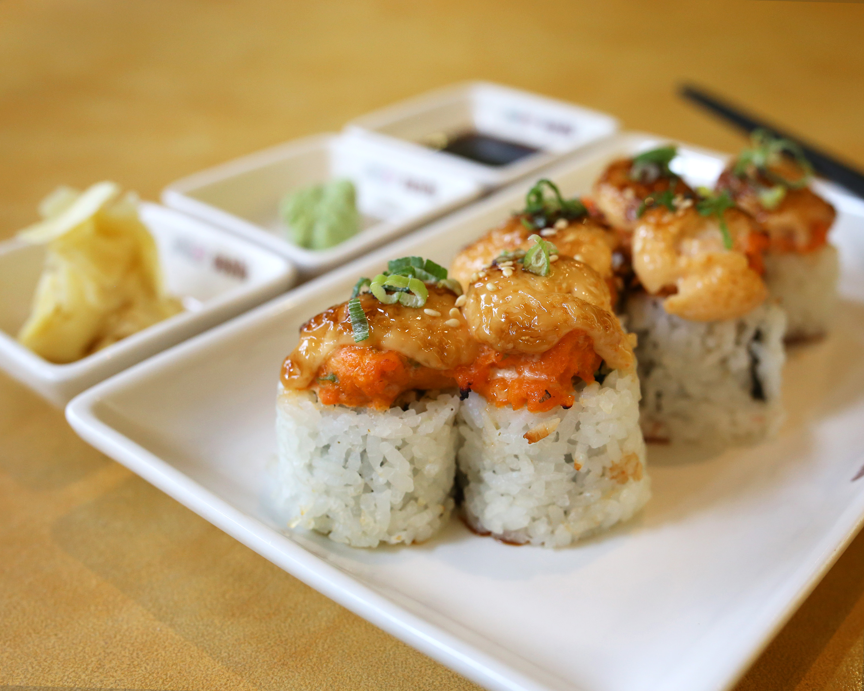 Order Mt. Fuji Roll food online from Mio Sushi store, Beaverton on bringmethat.com