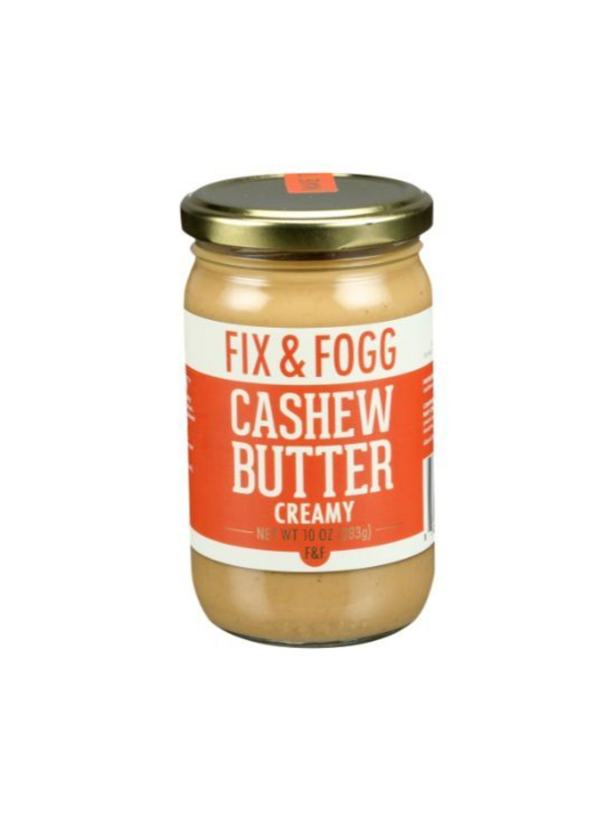 Order Fix & Fogg Smooth Cashew Butter (10 oz) food online from Stock-Up Mart store, Marietta on bringmethat.com